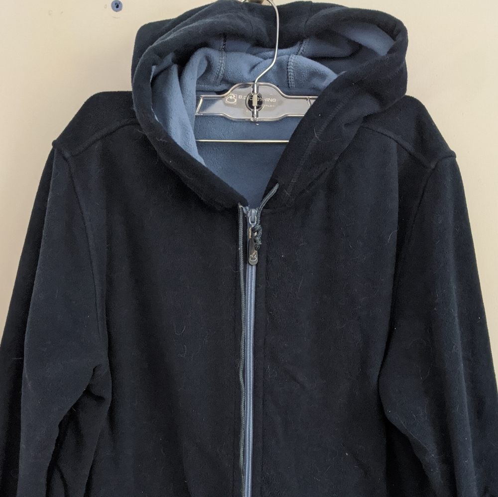 Hot blue coat